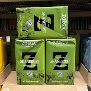 3 pcs Zoegas Skånerost 450g (15.84 oz) Coffee Sweden, Swedish Coffee, Swedish Fika, Sweden Coffee, Filter Coffee, Swedish Coffee, food