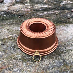 Swedish Vintage Copper Mold, Copper Bowl, Vintage Copperware