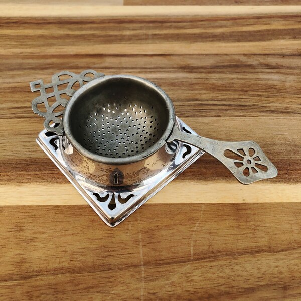 Metal Tea Strainer Etsy