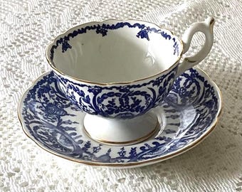 Coalport Fine Bone China Tea Cup & Saucer Set: Circa 1930's # 10