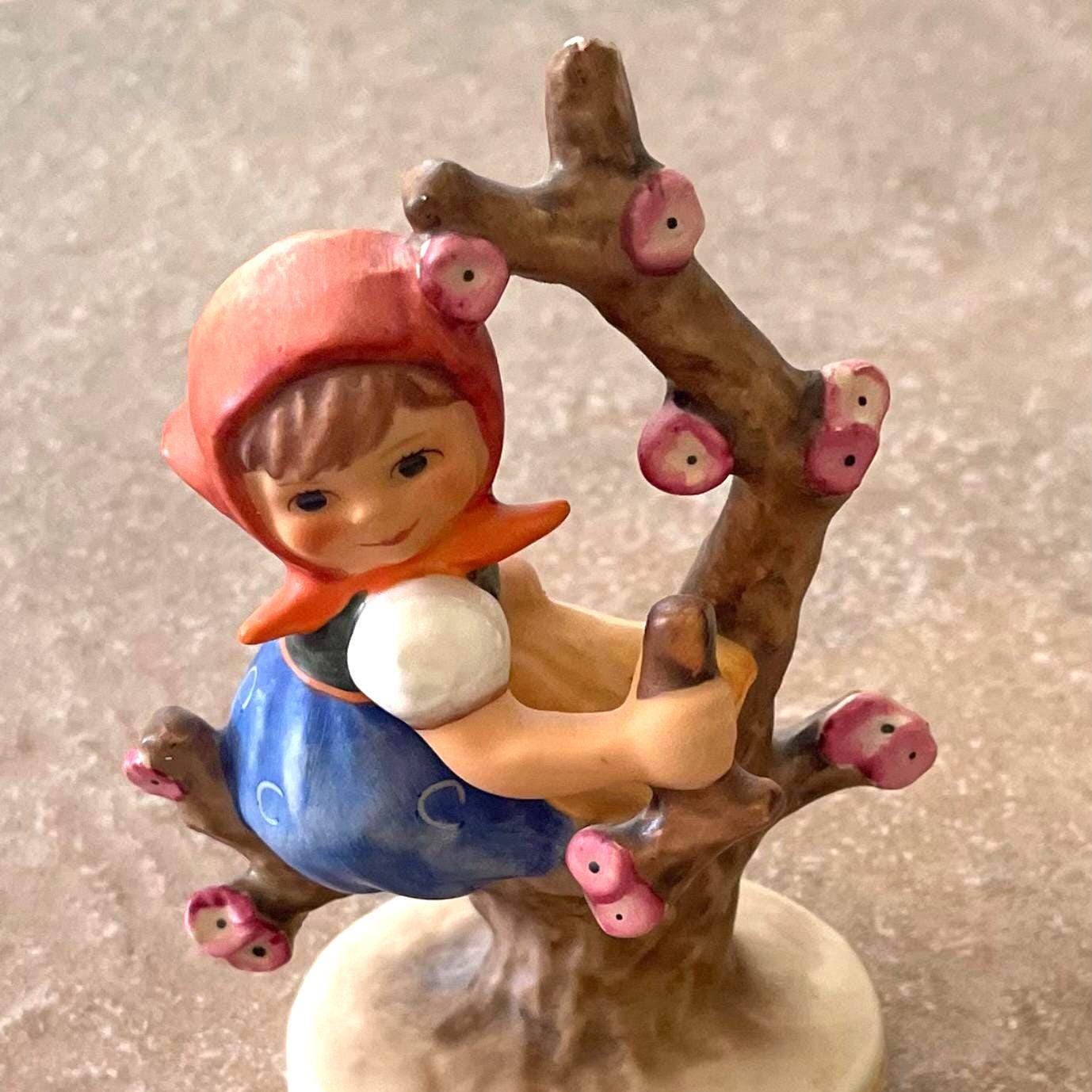 ヴィンテージ ゲーベル フンメル フィギュア、アップルツリーガール 