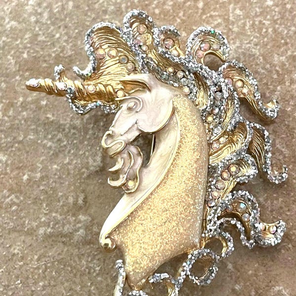 Kirks Folly Unicorn Pendant Brooch Combo #6