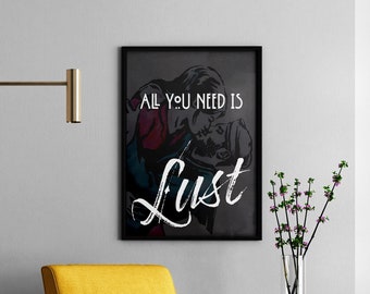 All you need is Lust v2 (16"x20" Digital Download)