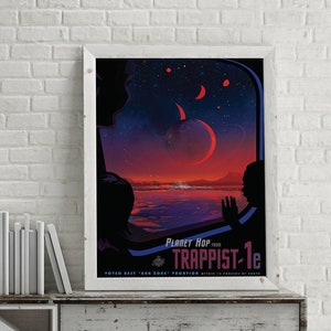 Trappist-1 JPL Poster