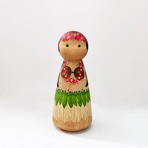 Multicultural Peg Doll Listing is for one doll image 3