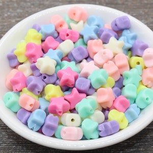 Pastel Assorted Star Beads by Creatology™