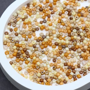 Mix Glass Seed Beads, Size 3mm Glass Seed Beads, Mix Seed Beads, Rocailles Beads, Bracelet Beads #3708
