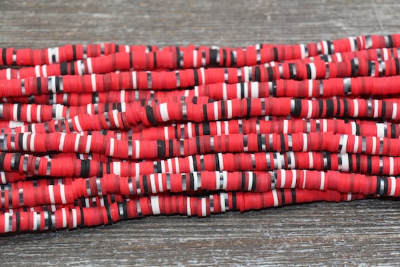 2 Strands, 16, Vinly Beads, Bulk Polymer Beads, Polymer Clay Beads