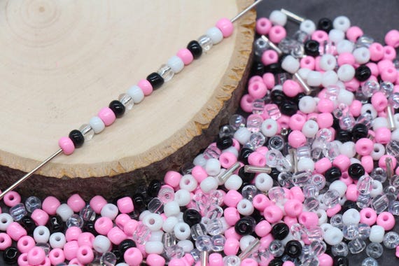 Kit Da 1300 Perline Miste In Vetro Craquelé 8mm – 48 Colori Con Accessori Per Braccialetti Fai Da Te - 3