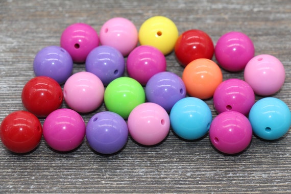 Solid Gumball Bead Set - #34 Apple Solid Gumball Bead Set - #34 Apple