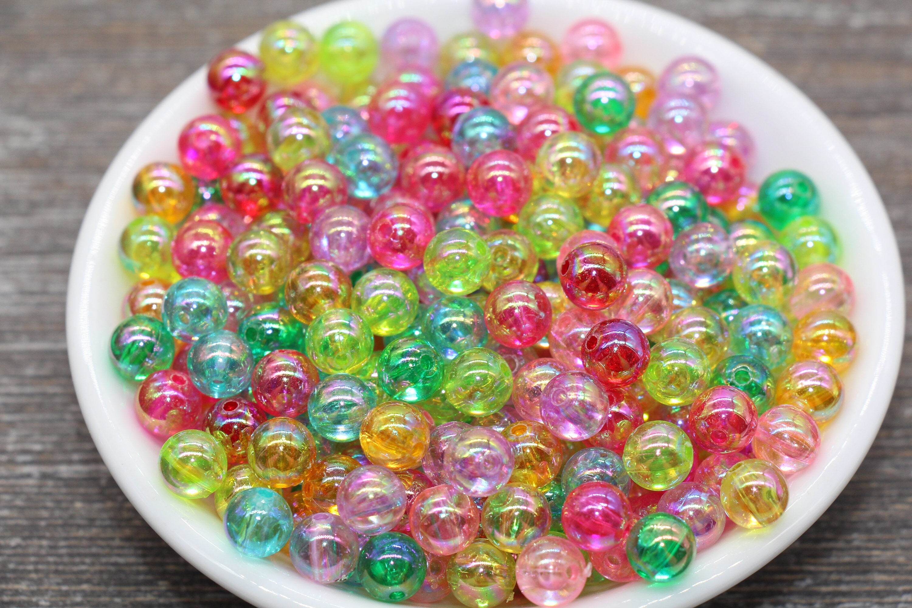 Silver (plated) Round Bead 4mm (100 pieces