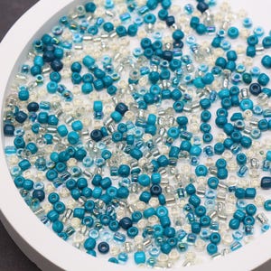 Mix Glass Seed Beads, Size 3mm Glass Seed Beads, Mix Seed Beads, Rocailles Beads, Bracelet Beads #3702
