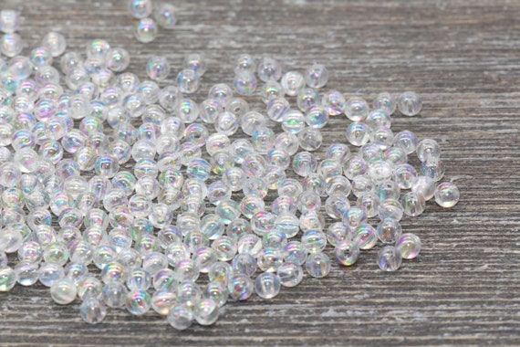  Clear Plastic Beads