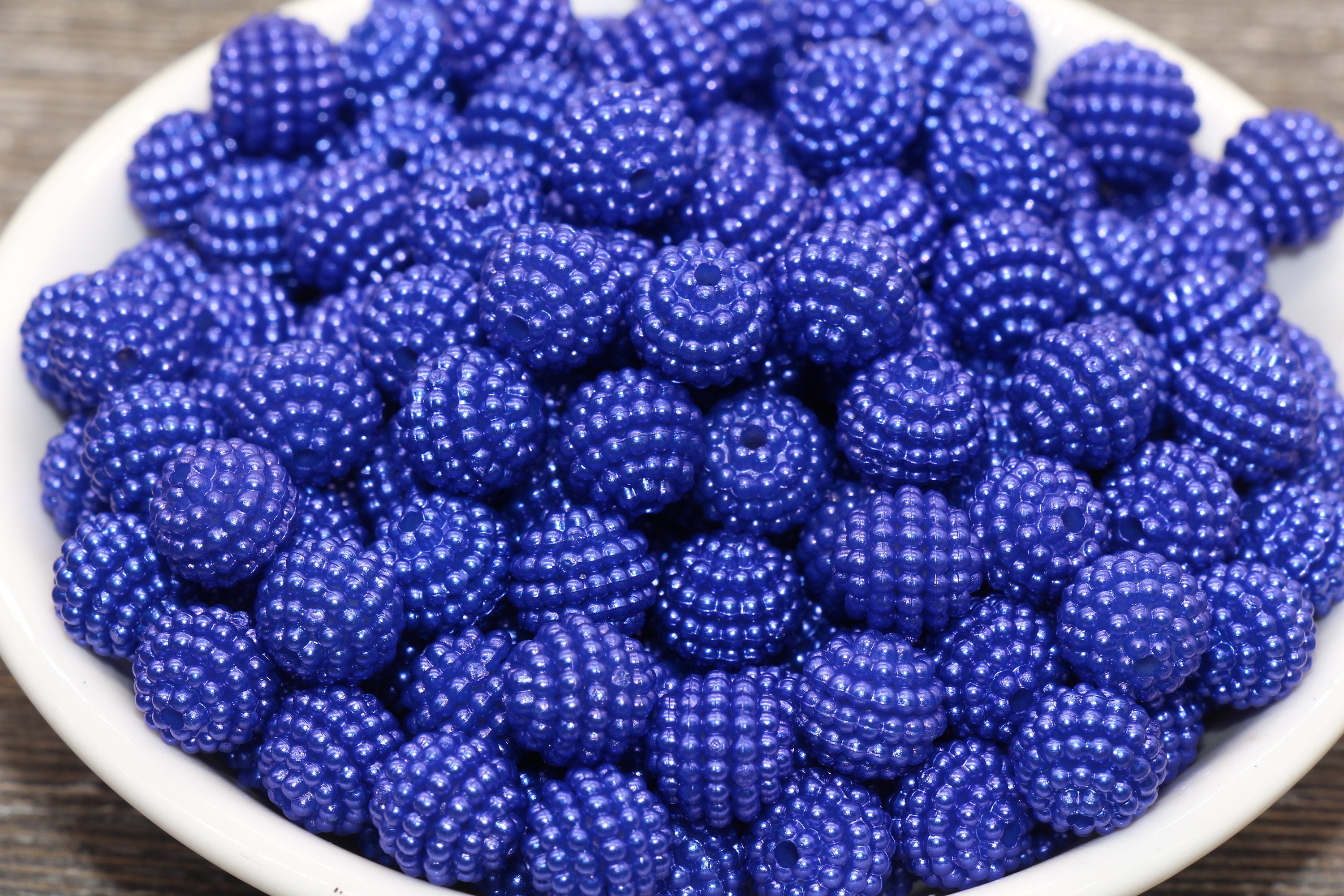 10mm Berry Bubblelicious Round Beads for Bracelets, Craft or DIY Projects.