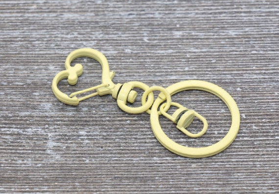 20 Key Chain Rings,25mm Split Key Chain Ring With 25mm Link Chain,keychain  Fob,key Chain Loop,key Ring Holder Fob Connector Key 