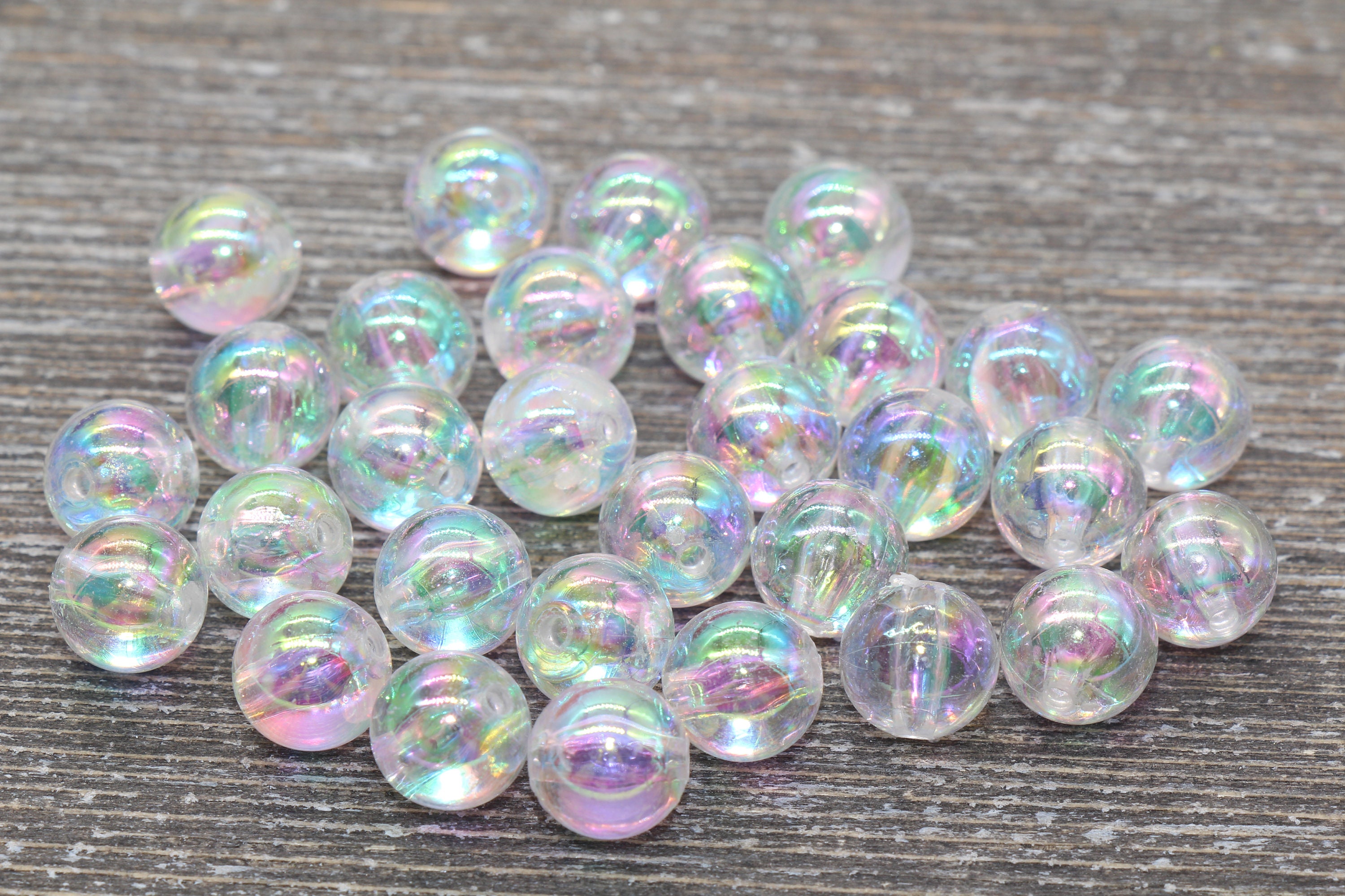 Large Clear Beads 