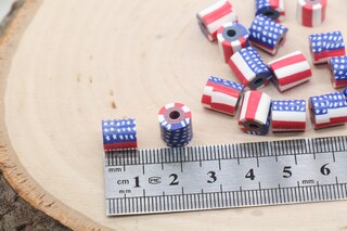 NBEADS 380 Perline Di Argilla Polimerica Piatte 3mm - Filo Di Perline Fatte A Mano Per Creare Gioielli Fai-da-Te - Distanziatori Rotondi Colore Dodger Blu - Foro 1mm