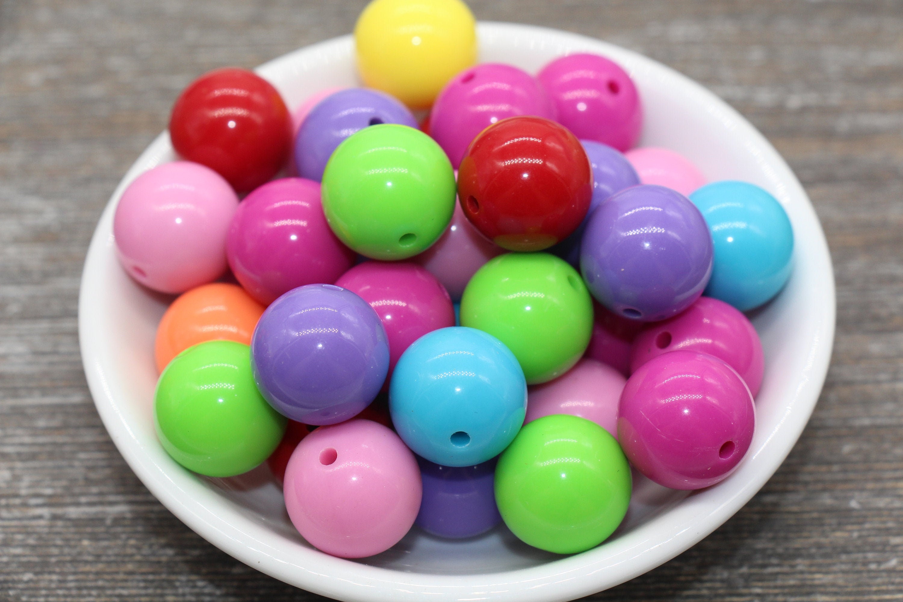 Solid Gumball Bead Set - #34 Apple Solid Gumball Bead Set - #34 Apple