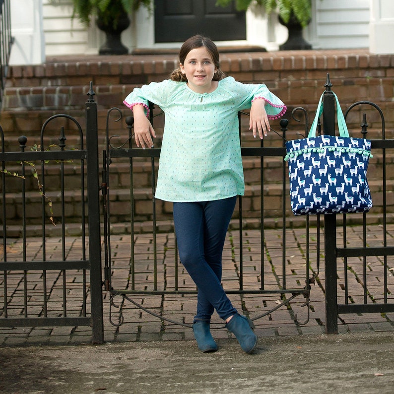 Carry On Monogrammed Llama Duffel Girls Toiletry Pouch Girls Overnight Bag Personalized Girls Duffel Bag Personalized Tote Bag