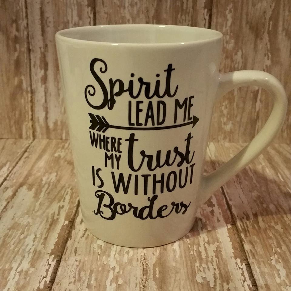 Coffee mugspirit lead me mug religious mug christian mug Etsy