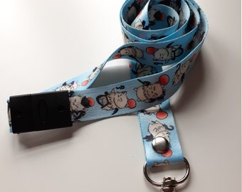 Cute King Mog Moogle Final Fantasy 14  Lanyard