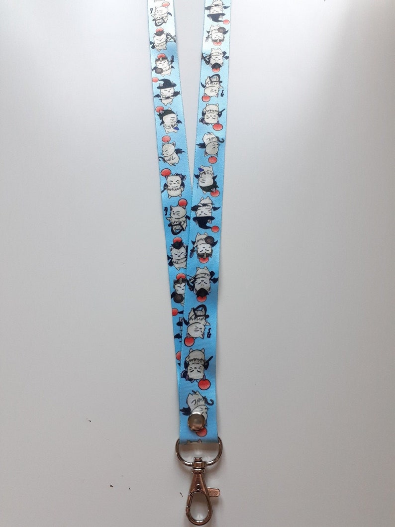 Cute King Mog Moogle Final Fantasy 14 Lanyard Lanyard only