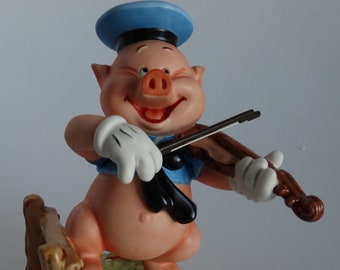 WDCC Hey Diddle Diddle I Play on My Fiddle Three Little Pigs Walt Disney