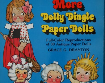 More Dolly Dingle Paper Dolls Book by Grace G. Drayton
