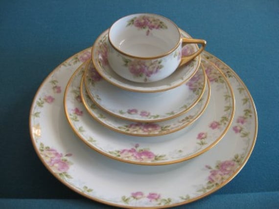 Antique Rosenthal Selb Bavaria Fine China Donatello Pattern 6