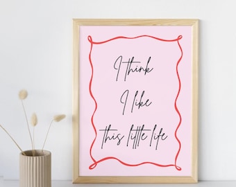 digital art print | this little life | wall art | home decor