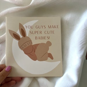 new baby card | boho baby card | palm tree baby card | baby shower gift | newborn gift | baby arrival
