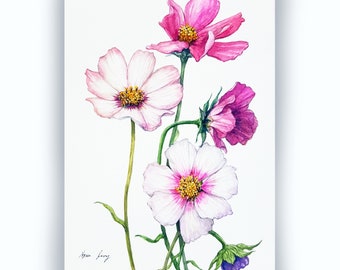 Realism Flower Art Etsy