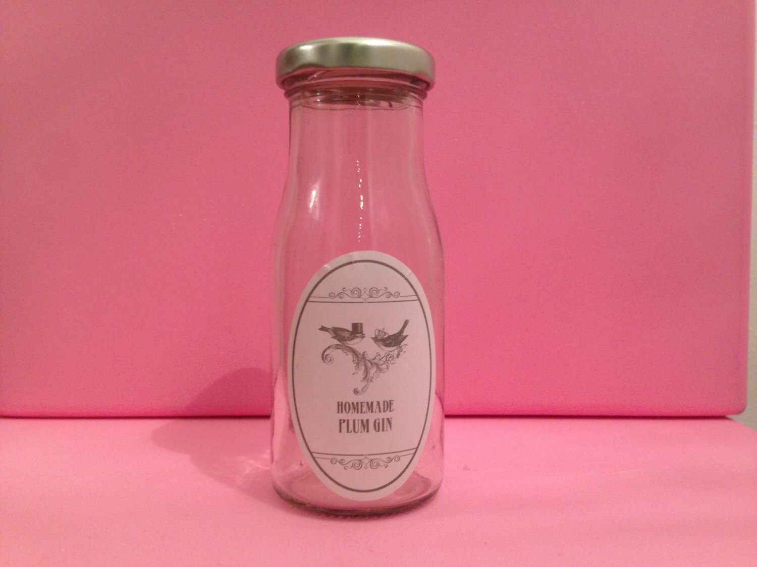 Mini Milk Bottles for Wedding Favours Fill With Homemade Infused