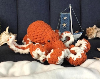 Octopus Jacques - Plush Toy
