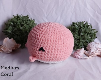 Whale “Nubo” - Hand-crocheted cuddly toy