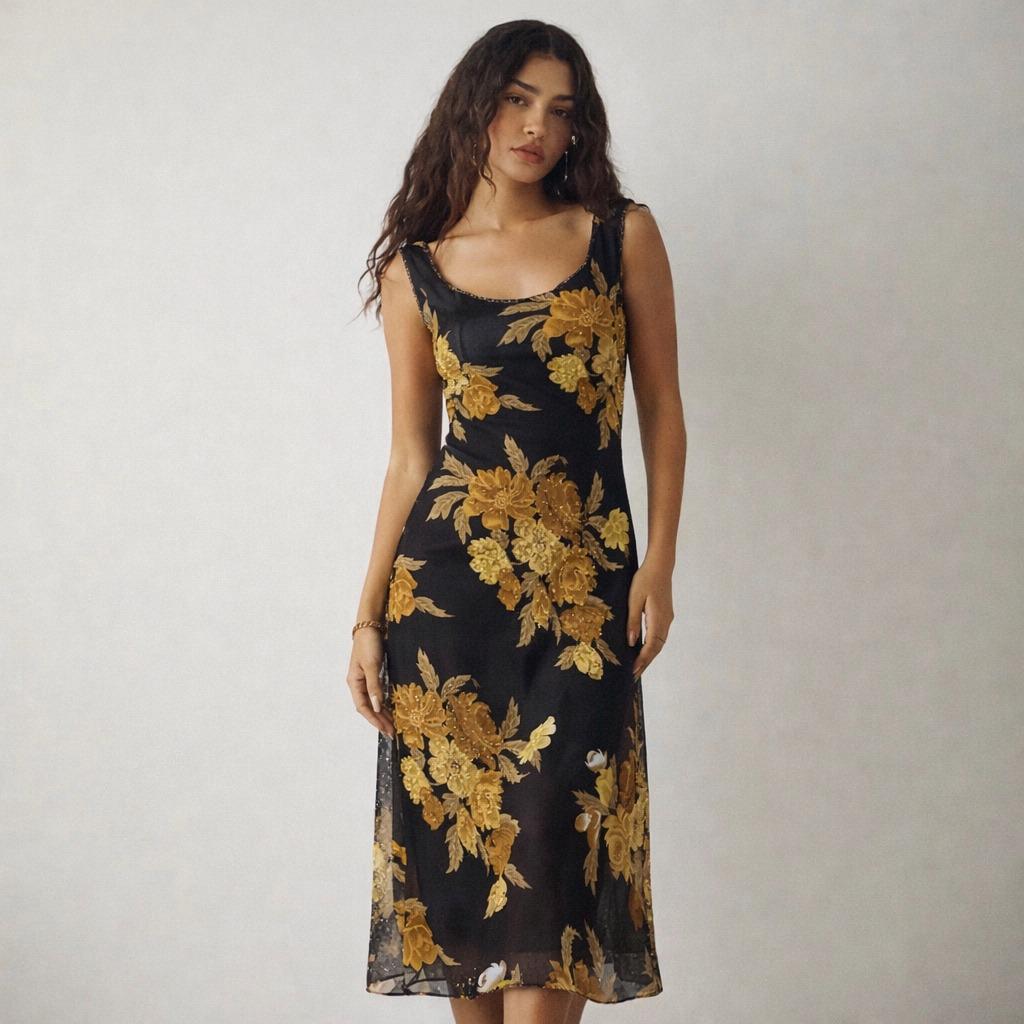 slim fit dress slacks DANCE THE NIGHT AWAY SEQUIN MINI DRESS IN GOLD – AKIRA main image 0