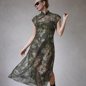 fairy grunge green dress Elara's Summer Fairy Dress Mint / S