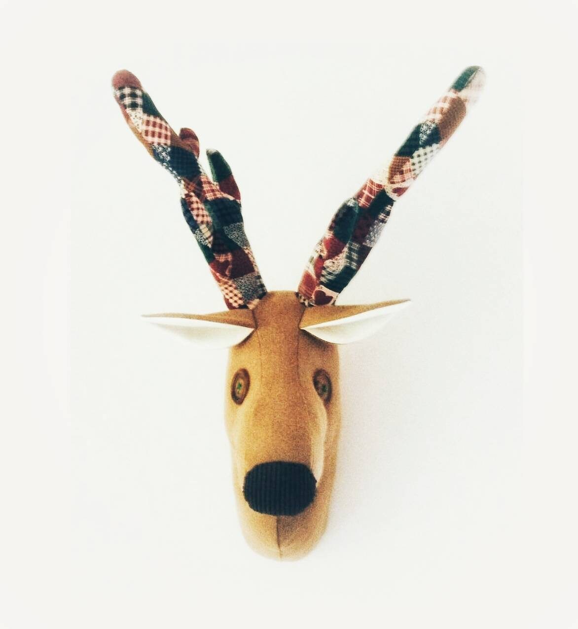 stuffed stag head