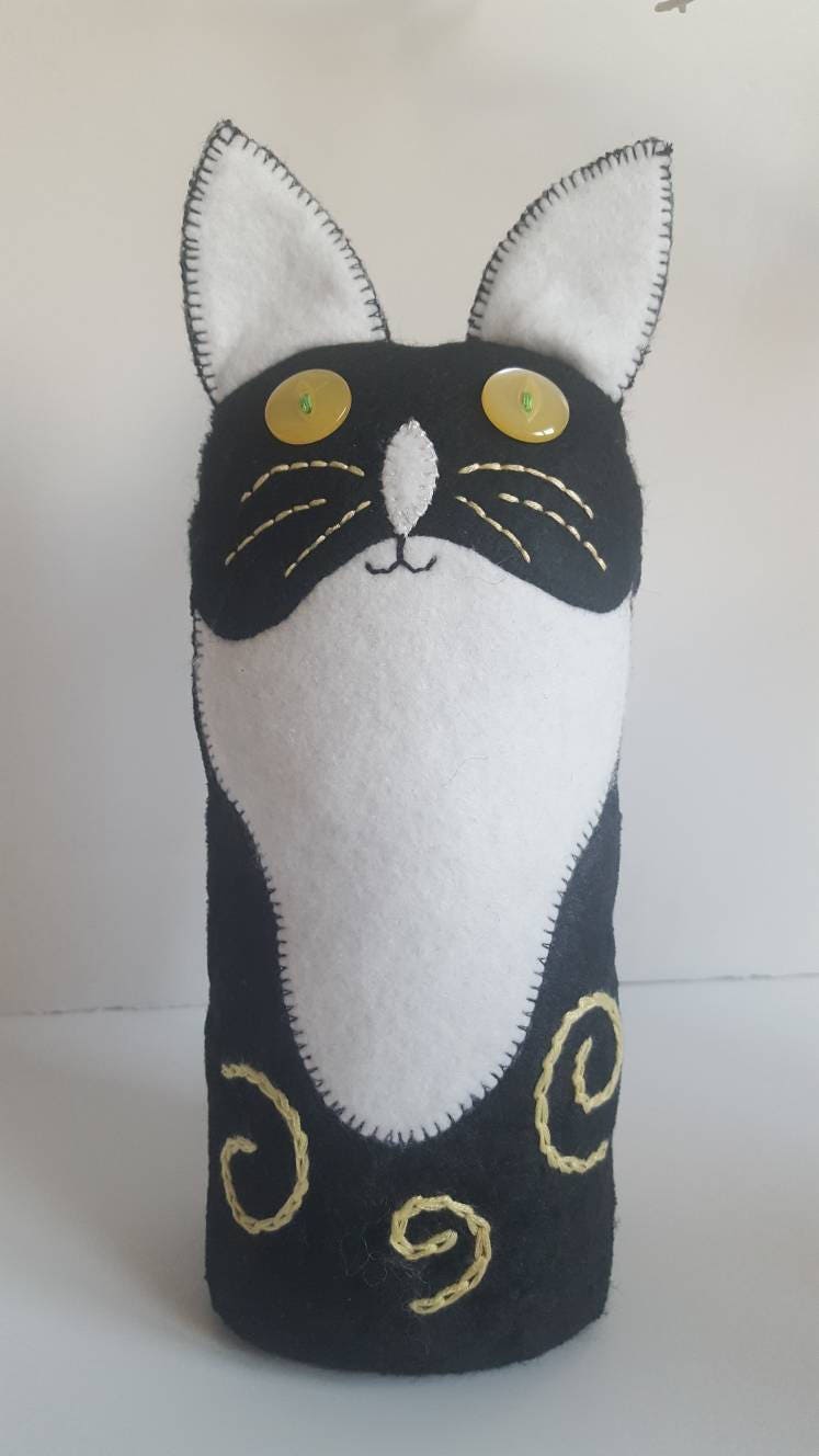 Cat Doorstop Ginger Cat Bookend Black Cat Door Stopper Etsy Ireland