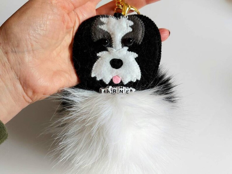Shih Tzu Bag Hanger, Dog Mom Gifts, Shihtzu Keyring, Personalised