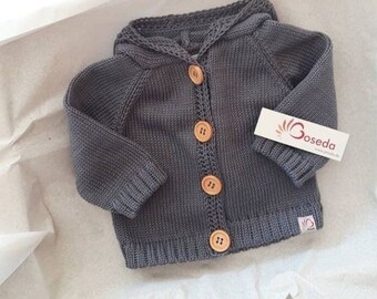 Baby Jacket Cardigan Hooded Jacket