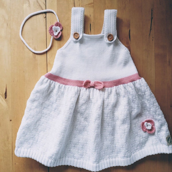 Baby Kleid Taufkleid Hängerchen Festtagskleid Wunschfarbe 50-104