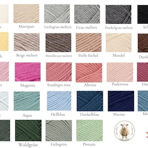 Handmade baby blanket made of merino wool, knitted cuddly blanket for newborns, soft natural blanket for babies, sustainable baby gift image 18