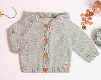 Baby jacket cardigan hooded jacket