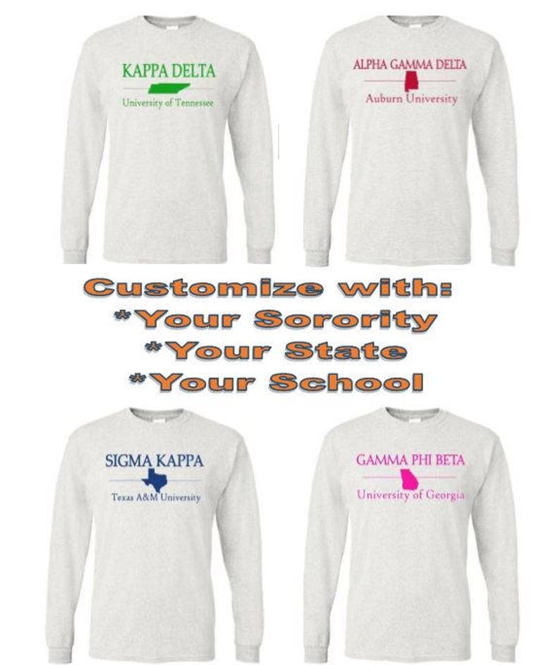custom sorority shirts