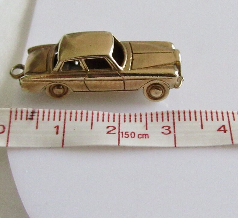 Large 9ct Gold Rolls Royce Silver Shadow Charm Etsy UK
