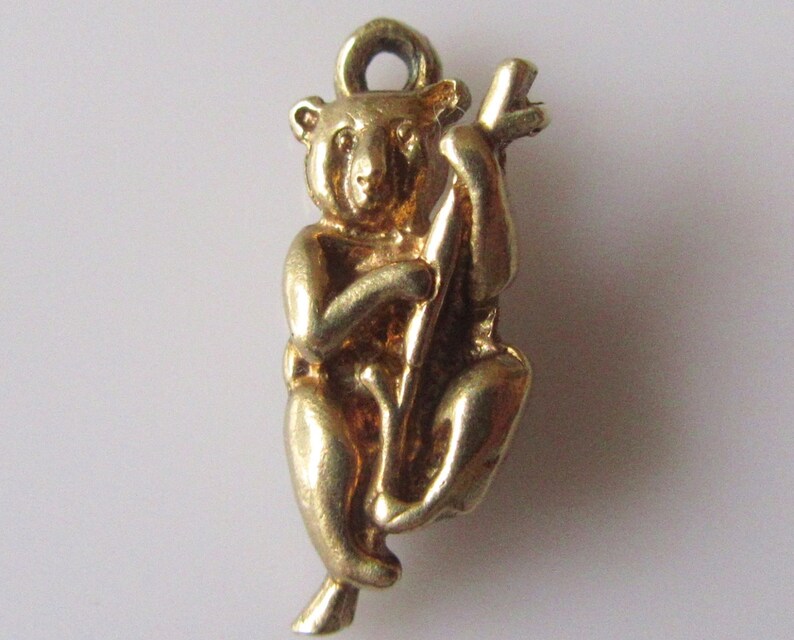 9ct Gold Koala Bear Charm or Pendant