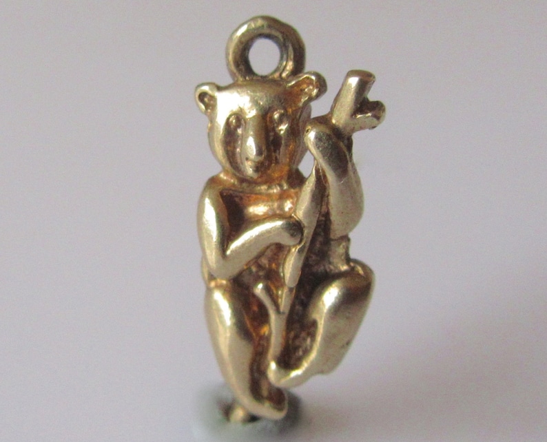 9ct Gold Koala Bear Charm or Pendant