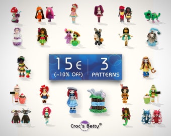 Pattern Pack - 3 Patterns of your choice