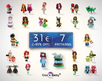 Pattern Pack - 7 Patterns of your choice